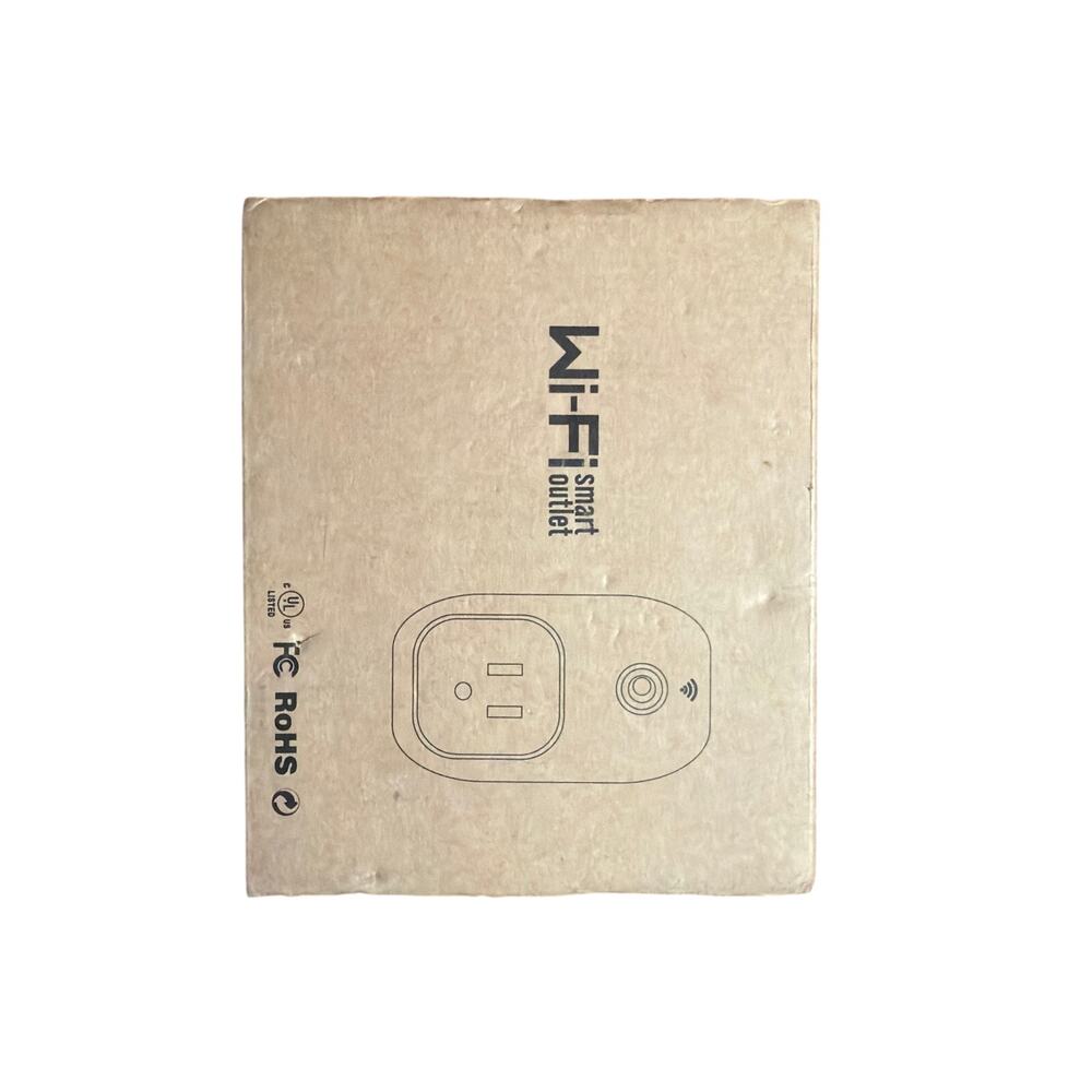 Wi-Fi Smart Outlet 2-Pack Compatible with Apple & Android Apps